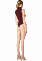 Wolford Viscose String Body mit hohem Kragen Stehkragen Modal Mix