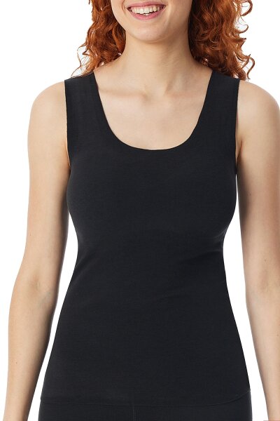 Damen Winterw&auml;sche Top Unterhemd mit herausnehmbaren Softpads