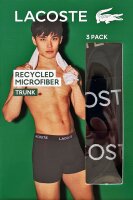 Mikrofaser Unterhosen 3er Pack Trunk Lacoste Schriftzug...