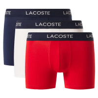 Mikrofaser Unterhosen 3er Pack Trunk Lacoste Schriftzug Bund Sport adapted