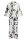 Damen Kimono Juliet Liva  Hausmantel Morgenmantel 135 cm Baumwolle Satin