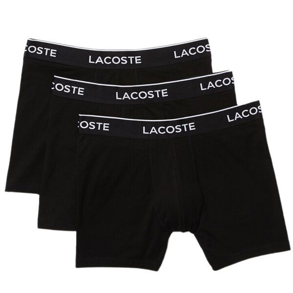 Herren Boxers Long Boxer Brief 3er Pack Cotton Stretch Bein etwas l&auml;nger