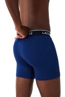 Herren Boxers Long Boxer Brief 3er Pack Cotton Stretch Bein etwas l&auml;nger
