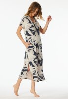 Damen Nachthemd 120 cm kurzarm Hauskleid Selected Premium...