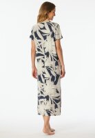 Damen Nachthemd 120 cm kurzarm Hauskleid Selected Premium...