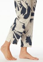 Damen Schlafanzug kurzarm 7/8 Hose Pyjama-Set Selected Premium Modal