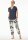 Damen Schlafanzug kurzarm 7/8 Hose Pyjama-Set Selected Premium Modal