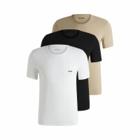 BOSS T-Shirt Rundhals 3P Classic Regular Fit reine...