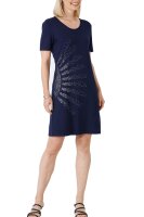 Damen Strandkleid Freizeitkleid Rundhals kurze &Auml;rmel...