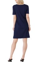 Damen Strandkleid Freizeitkleid Rundhals kurze &Auml;rmel Glitzerstein Dekor