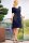 Damen Strandkleid Freizeitkleid Rundhals kurze &Auml;rmel Glitzerstein Dekor