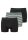 95/5 Shorts 3er Pack Organic Cotton Farbmix Logo Webbund Baumwolle