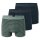 Herren Unterhose 3er Pack Organic Cotton Schiesser 95/5 Stretch Baumwolle