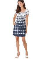 Hajo Damen Strandkleid Freizeitkleid Kastenausschnitt...