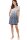 Hajo Damen Strandkleid Freizeitkleid Kastenausschnitt kurze &Auml;rmel Seitentasche