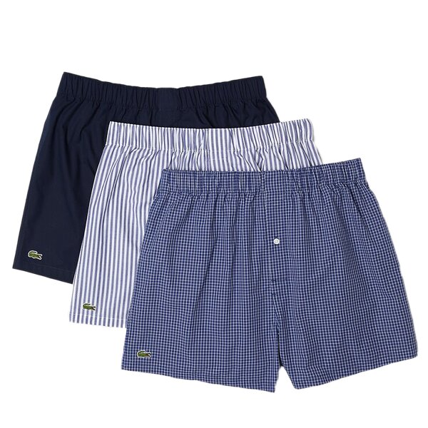 Woven Boxer 3 Pack Herren Boxershorts gewebte Baumwolle