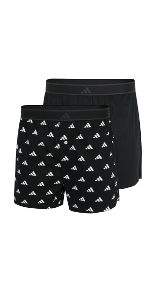 adidas Active Woven Boxer 2er Pack Boxershorts Baumwolle gewebt legerer Schnitt