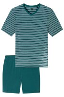 Herren Schlafanzug kurz atmungsaktiv Pyjama Modal Jersey Schiesser Long Life Soft