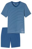 Herren Schlafanzug kurz atmungsaktiv Pyjama Modal Jersey Schiesser Long Life Soft