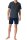 Schiesser Long Life Soft Herren Schlafanzug kurz atmungsaktiv Pyjama Modal Jersey