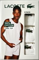 Lacoste Underwear Herren Tank Top 3er Pack Unterhemd...