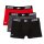 Herren Unterhose Trunk 3er Pack Lacoste Kroko Logo Stretch Baumwolle Ultra Dry
