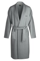 Herren Morgenmantel BOSS Hausmantel Robe BOSS Logo Stickerei Jersey Baumwolle