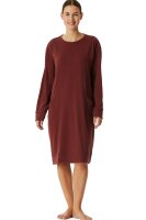 Damen Nachthemd Hauskleid 100 cm lang Schiesser Selected Premium Warming