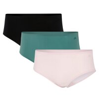 Hipster Damen Panty Slip Underwear Mikrofaser Sport adidas 3P Active Light Flex