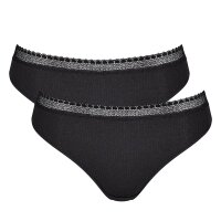 Multipack Slips hoher Beinausschnitt Stretch Baumwolle sloggi GO Ribbed R Tai