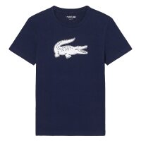 Lacoste Sport Herren T-Shirt BIG CROC Druck Quick Dry Jersey Gewebe