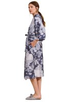 Damen Kimono Essenza Ilona Eunice Hausmantel Morgenmantel 125 cm Baumwolle Satin