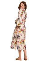 Essenza Damen Kimono Ilona Florea Hausmantel Morgenmantel 120 cm Baumwolle Satin