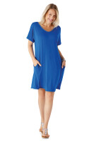 Damen Tunika 95 cm Sommerkleid Viskose Jersey Hajo La vie en rose