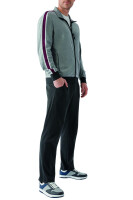 Hajo Herren Hausanzug lang Jacke &amp; Hose Trainingsanzug Klima Komfort