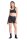 Lisca Free Move Sport Leggings kurz breiter Bund mit Tasche Sporthose