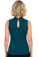 Nina von C. Blazershirt mit Spitze Achseltop Unterziehshirt ohne Arm Modal
