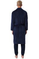 Lacoste Herren Morgenmantel Hausmantel Robe Croc Logo Stickerei