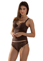 Nina von C. BH-Hemd mit B&uuml;gel Softschalen Spitze BH Hemd Modal Jersey Stretch