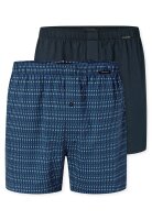 Schiesser Boxershorts Multipacks mit Eingriff lockerer Sitz Baumwolle Jersey