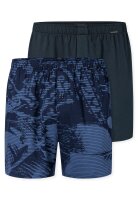 Schiesser Boxershorts Multipacks mit Eingriff lockerer Sitz Baumwolle Jersey