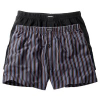 CECEBA Shorts 2er Pack Boxershorts mit Eingriff Baumwolle...