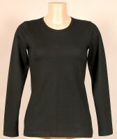Basic T-Shirt langarm Fairtrade Baumwolle