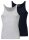 2er Pack Tank Top, Unterhemd, 100% Baumwolle