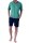 Hajo Herren Schlafanzug kurz Klima Light Jacquard...