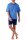 Hajo Herren Schlafanzug kurz Klima Light Jacquard...